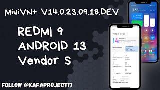 Review MIUI MOD for redmi 9 - MiuiVN+ V14.0.23.09.18.DEV Lancelot Android 13