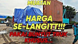 REKOMENDED‼️ PILIHAN TERBAIK SPESIALIS MUATAN TINGGI PAKAI BUNTUT KHUSUS INI - LOWBED TRAILERS