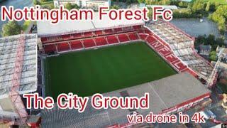 The City Ground - Nottingham Forest FC - drone overview