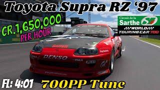 GT7|Supra RZ ‘97|Le Mans 700pp Build|1.52