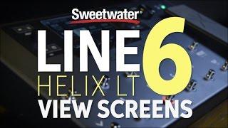 Line 6 Helix LT View Screens