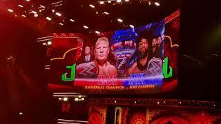 WWE smackdown manchester - AJ Styles vs. Jinder Mahal - entrance