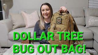 DOLLAR TREE BUG OUT BAG!