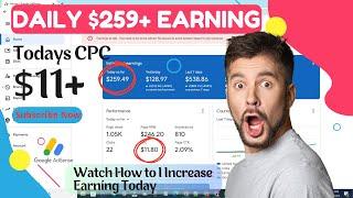 Watch How to I Increase AdSense CPC with Estimated Earning Today