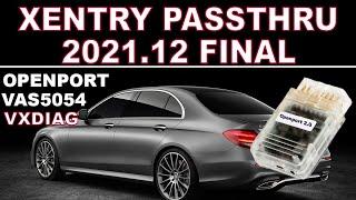 Installation Xentry PassThru 2021.12 for J2534 Openport 2.0 Devices + Offline SDFlash