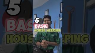 5 Basic House Keeping  #cleaningservice #cleaningtips #cleaningroutine