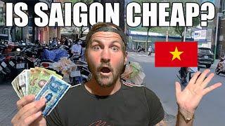 How CHEAP Is SAIGON? A Day of Budget Travel In Vietnam  phụ đề tiếng việt