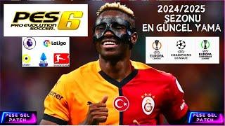 PES 6 TRANSFER YAMASI 2024-2025 SEZONU FULL GÜNCEL (ÜCRETSİZ)