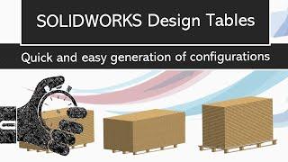 The basics of SOLIDWORKS Design Tables