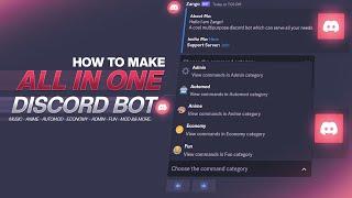 How To Make An All In One Discord Bot With Dashboard - Odd Coder