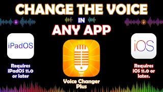 How To Change Your Voice In Any App iPhone - How To Change Your Voice In Any App iPad