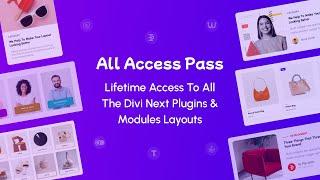 All Access Pass Membership - Divi Next