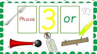 'OR' Words Phonics- Blending for Reading