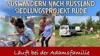 Es läuft perfekt bei der neuen deutschen Adamsfamilie. Nach gerade sechs Wochen in Russland……