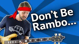 WHEN To Play Bass Fills (3 Places That Will ALWAYS Work)