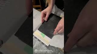 Small etching press demonstration