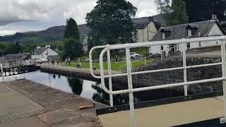 At the Locks Above Loch Ness!!