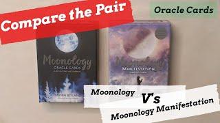 Moonology Manifestation & Moonology Oracle Cards - Compare the Pair