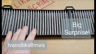 BMW Air / Cabin Filters After 40 000KMS, Avoid Being Ripped OFF