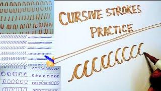 How to improve handwriting | Cursive Writing a to z | Handwriting Practice