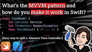 How to implement the MVVM architecture in Swift!