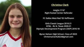 Christina Clark 2023 - Highlights of Fall 2020