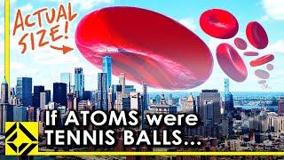 VFX Artist Reveals the True Scale of Atoms