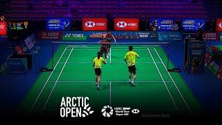 HOO Pang Ron CHENG Su Yin vs YANG Po-Hsuan HU Ling Fang Arctic Open 2024 Badminton #arcticopen