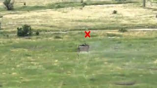 Russian BMP-2 Runs Over Their Own Anti Tank Mine