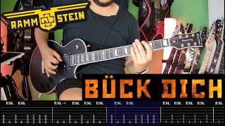 Rammstein - Bück Dich |Guitar Cover| |Tab|