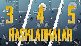 3, 4, 5 TA BARMOQ-GA MOS RASKLADKALAR | Acopello PUBG Mobile