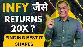 Infosys Stock जैसे 20X MULTIBAGGER returns?  Best Stock to Buy now | Best IT stock | Long term