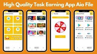  New Best High Quality Task Earning App Aia File Kodular Niotron Android Builder