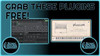 Free plugins! This time 2 FREE things to grab! Drum sampler and a dusty felt piano!