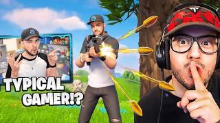 Typical Gamer went Undercover in my Fortnite Tournament!