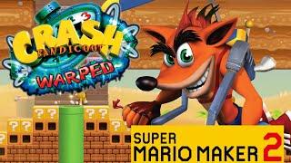 Super Mario Maker 2: Crash Bandicoot 3: Tomb Wrecker Showcase