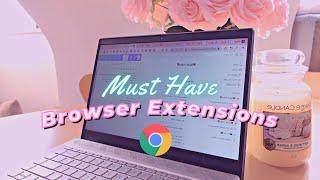 7 MUST-USE Aesthetic Chrome Extensions For Productivity  2023