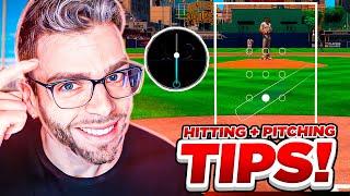 How to get GOOD at MLB The Show 23 (Hitting & Pitching Tips)