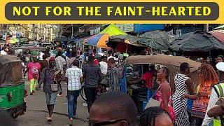 DEEP Street Market Walk in the Heart of Freetown, Sierra Leone 