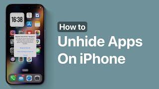 How To Unhide Apps On iPhone Or iPad | iOS 18 Tips