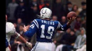 Johnny Unitas Highlights - The Greatest