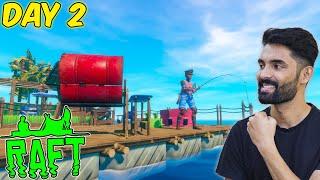 Can I Survive First day on My Raft - Raft Survival Gameplay #1
