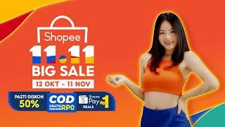 Shopee 11.11 BIG SALE | COD Gratis Ongkir Rp0, Pasti Diskon 50% & ShopeePay Deals Rp1!