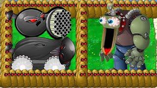 Doom Peashooter X Doom Cob Cannon Attack Doom Dr.Zomboss Giga - Plants vs Zombies Hack