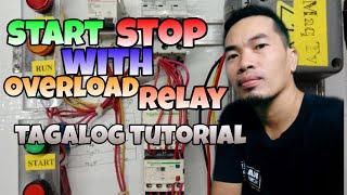 Start Stop With Overload Relay || Wiring Diagram || Basic Motor Control
