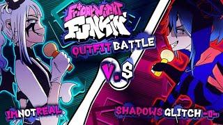 Gacha Outfit Battle / Shadows Glitch vs. ImNotReal / Collab