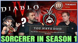 Diablo 4 - After 60 Hours Sorcerer in Season 1 is NOT What I Expected...