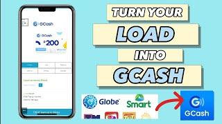 LOAD TO GCASH / Paano magiging pera ang load? LET'S CONVERT EP.1!