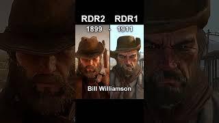 RDR2 VS RDR1 Character Comparison | Part 1 ( Outdated )