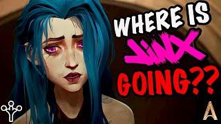 Jinx is ALIVE but where is she going?? - Arcane